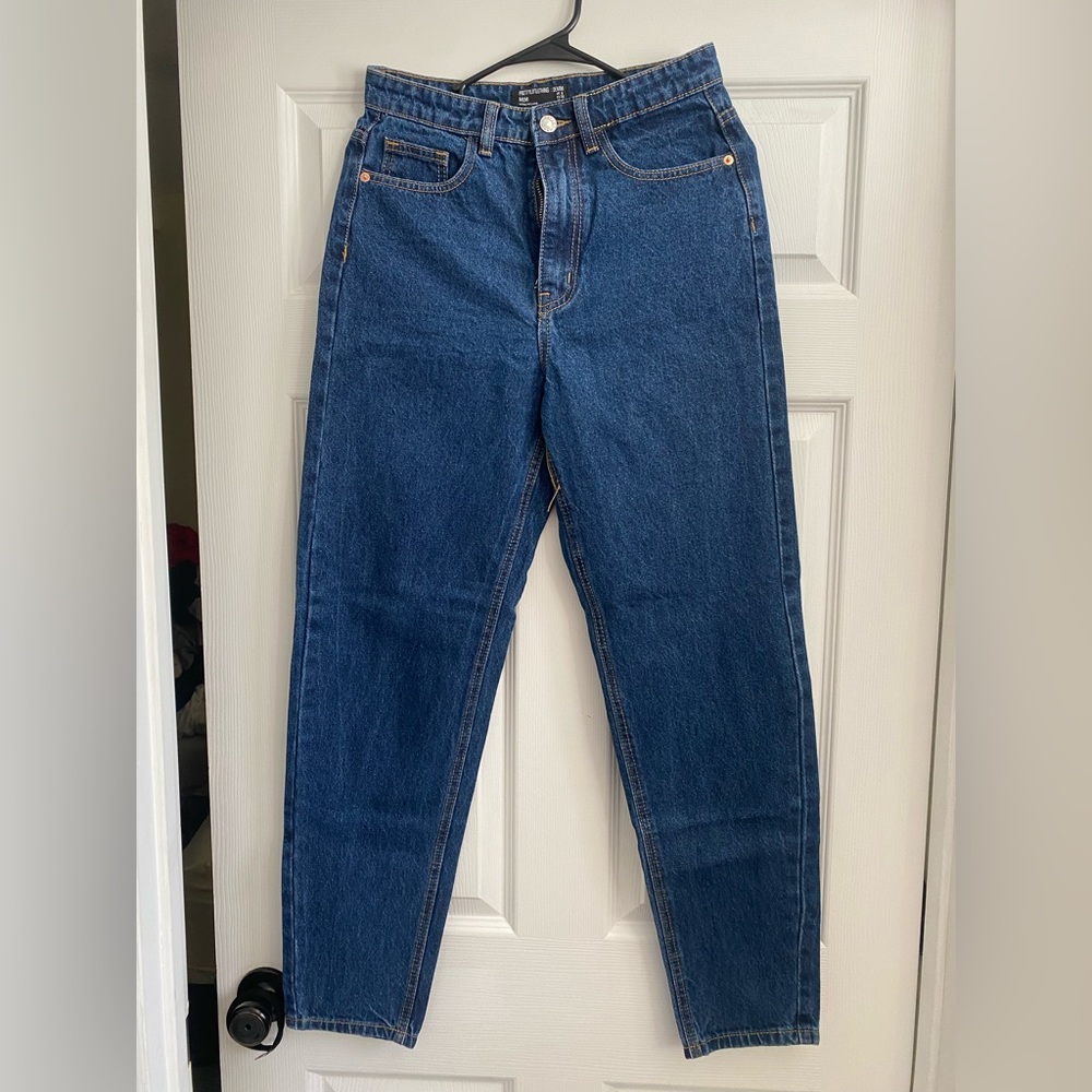Dark blue wide leg